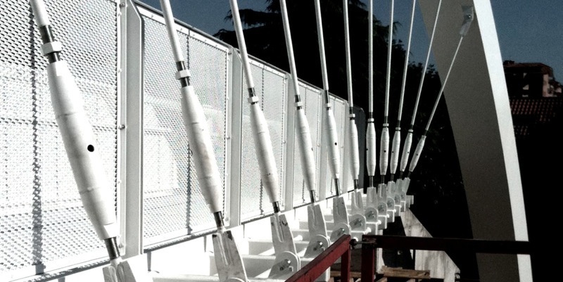 pedestrian bridge - Segrate